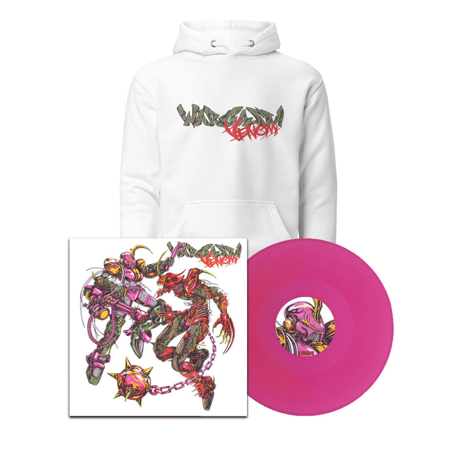 Venom: Vinyl LP, Hoodie + Signed Art Card