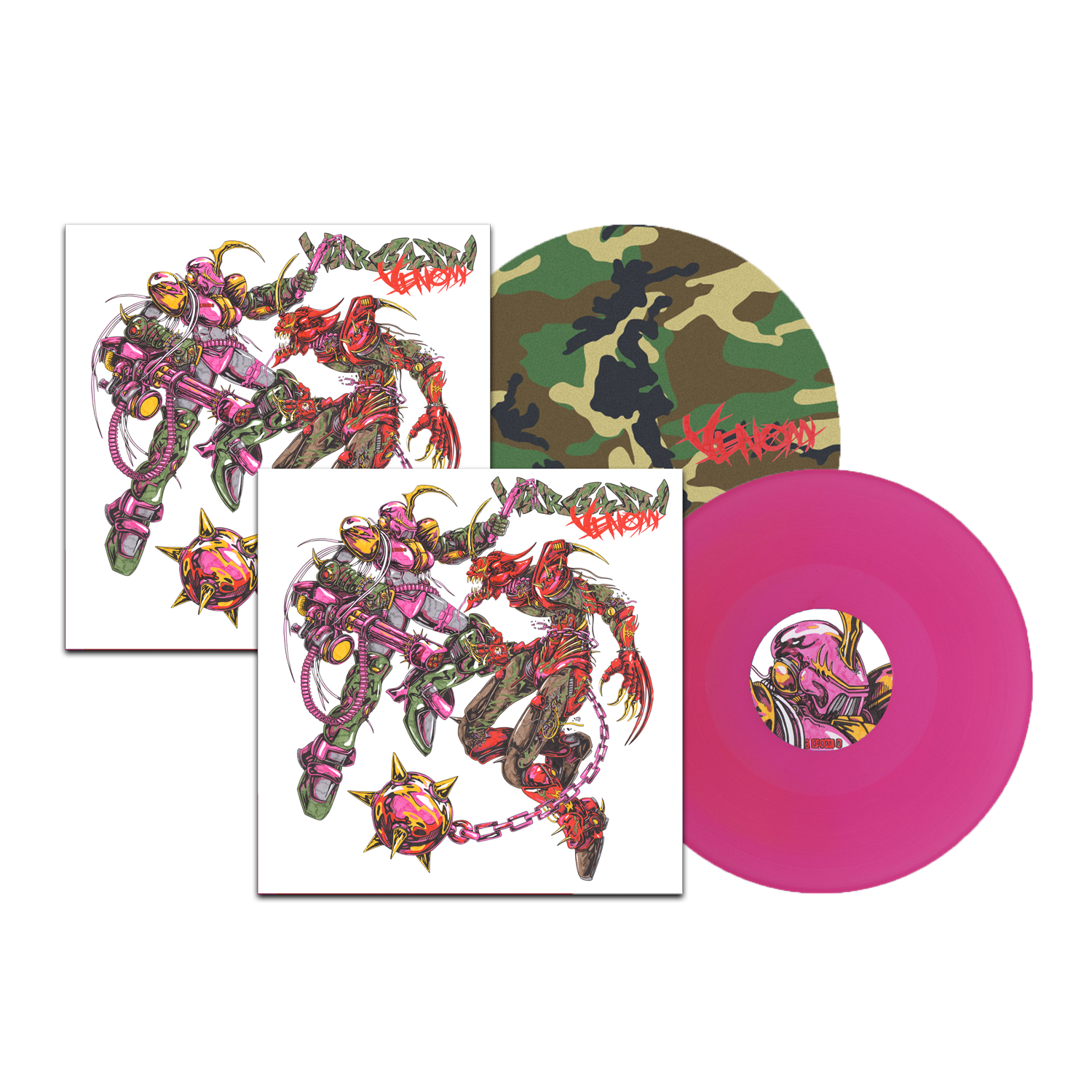 Venom: Camo vinyl LP, Vinyl LP + Signed Art Card