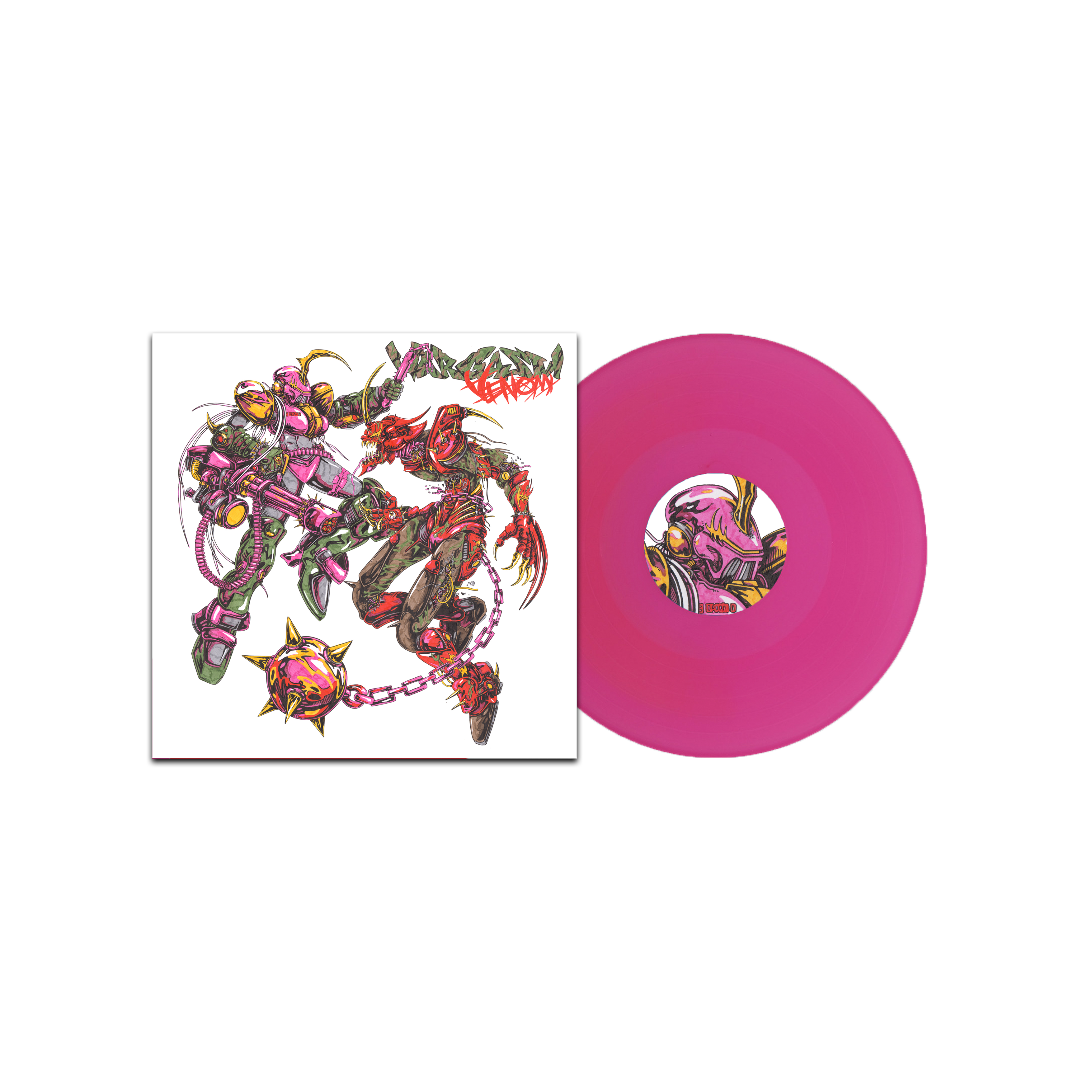 Wargasm - Venom Neon Pink LP Store Exclusive